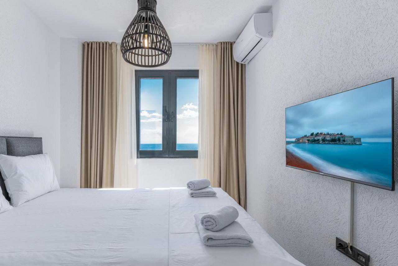 Vista Seaview Lejlighed Sveti Stefan Eksteriør billede