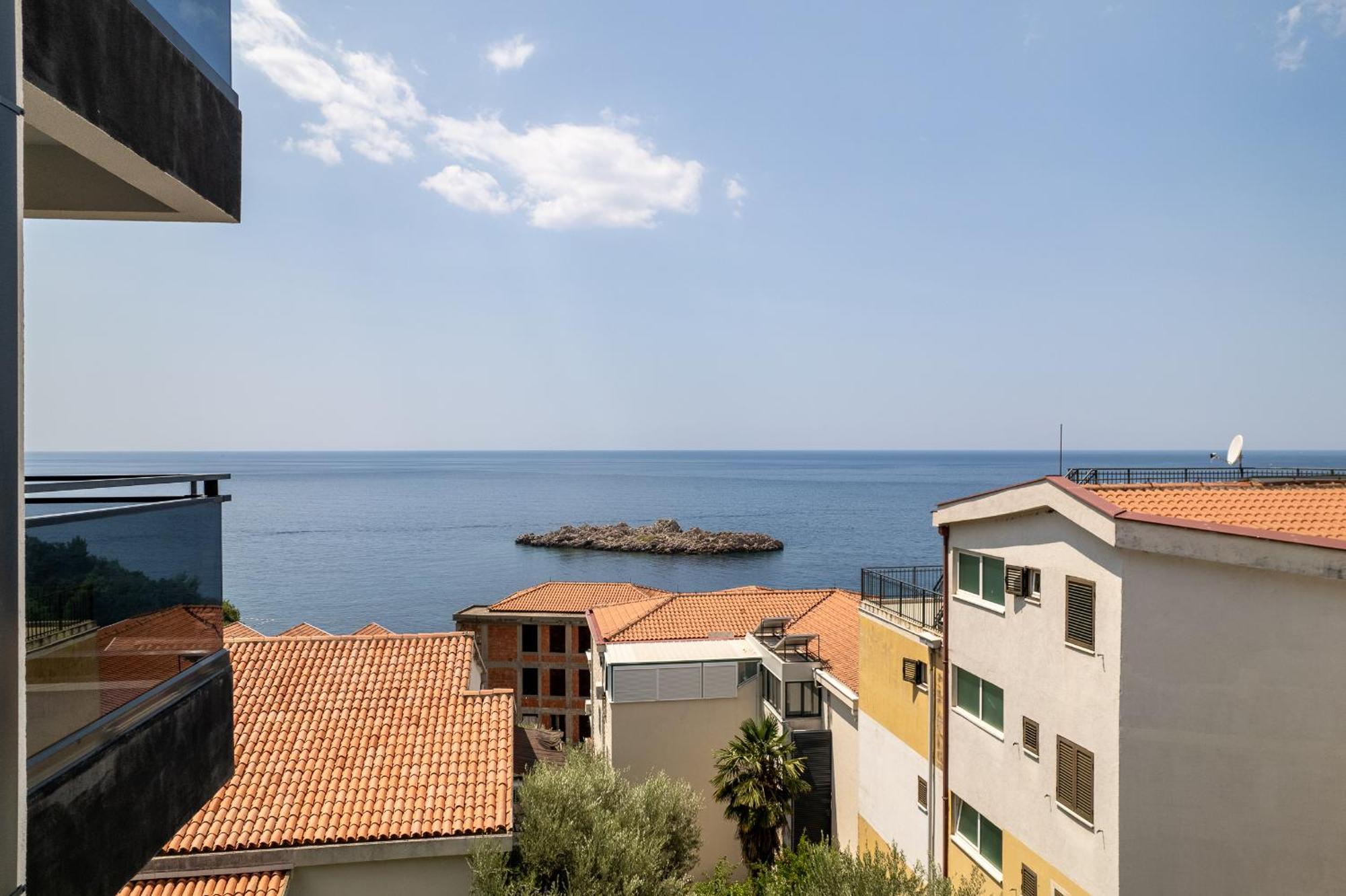 Vista Seaview Lejlighed Sveti Stefan Eksteriør billede